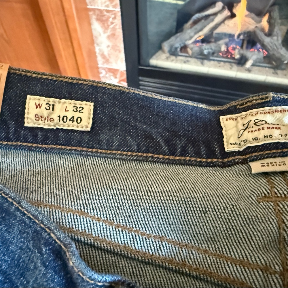 J. Crew Blue Jeans  1040 31x32,  NWT. - Picture 2 of 8